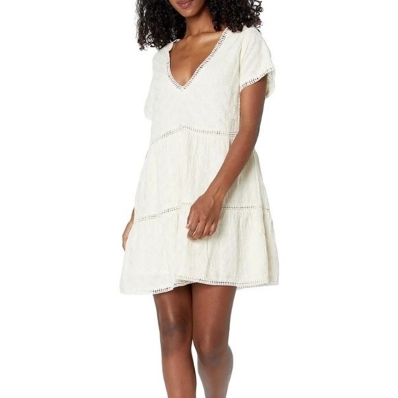 Cia Mini Dress Midsummer Ivory Show Me Your Mumu size small NWT - Picture 1 of 6